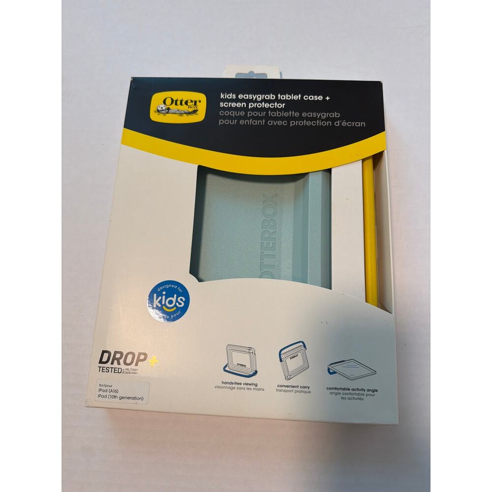 Otterbox kids easy grab tablet case plus screen protector New in bo open at top